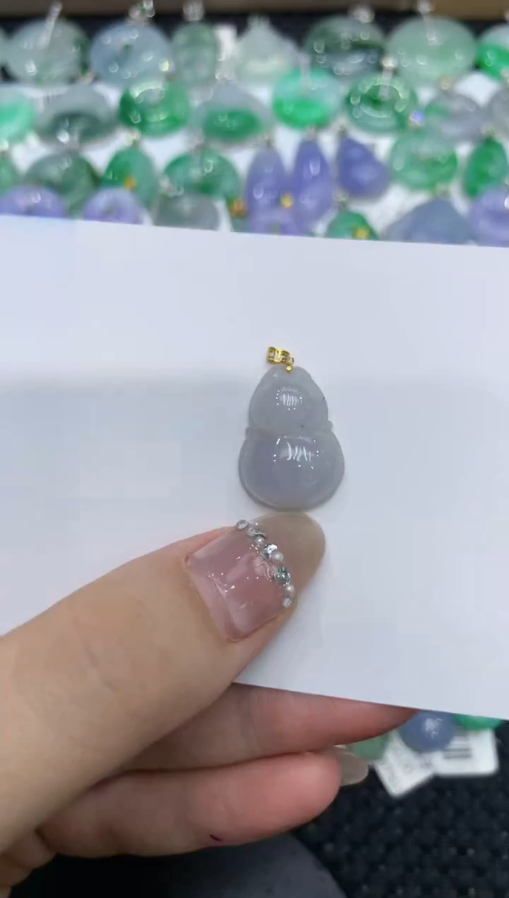 【闪购商品】翡翠颈饰18K金镶嵌 222222222