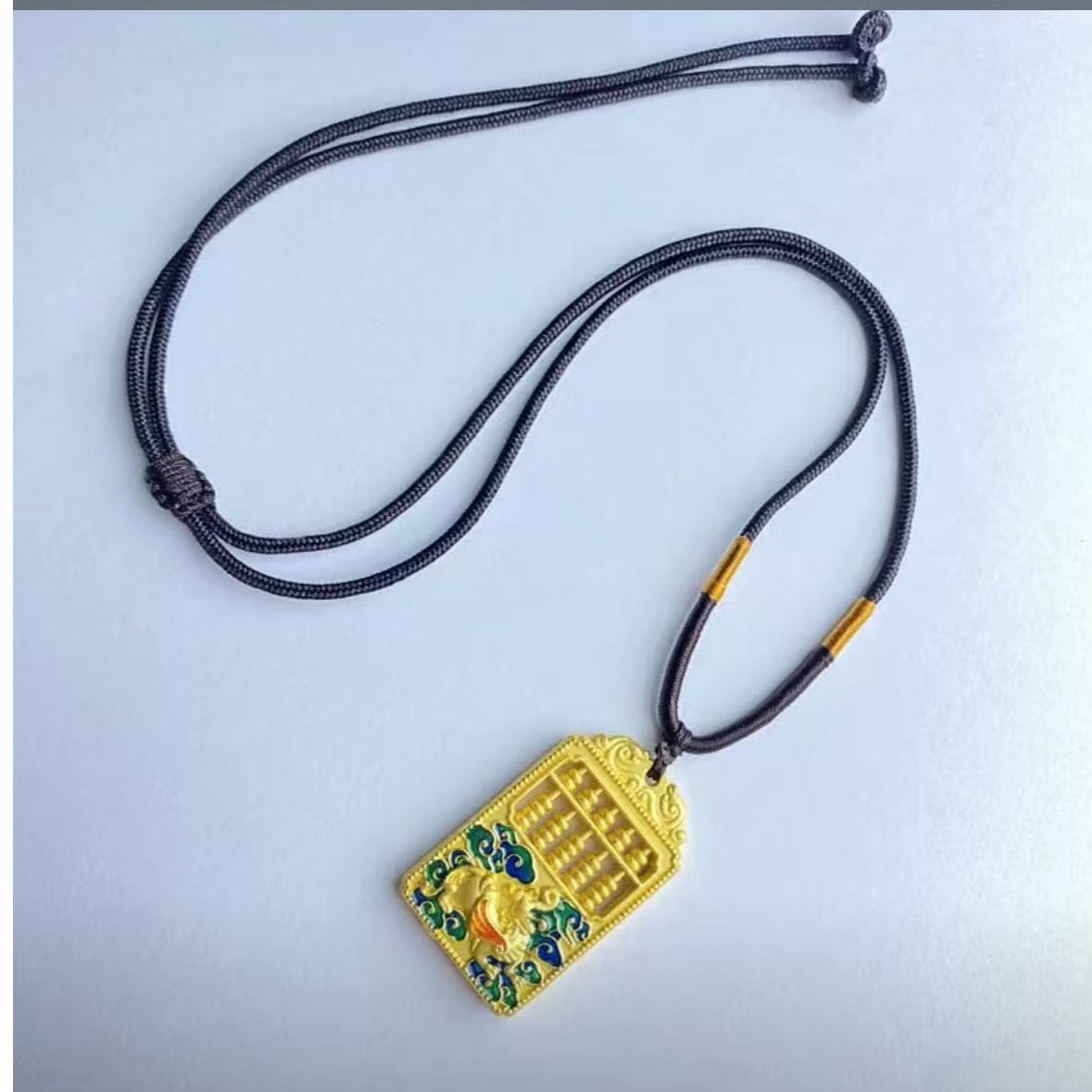 如意算盘吊坠      