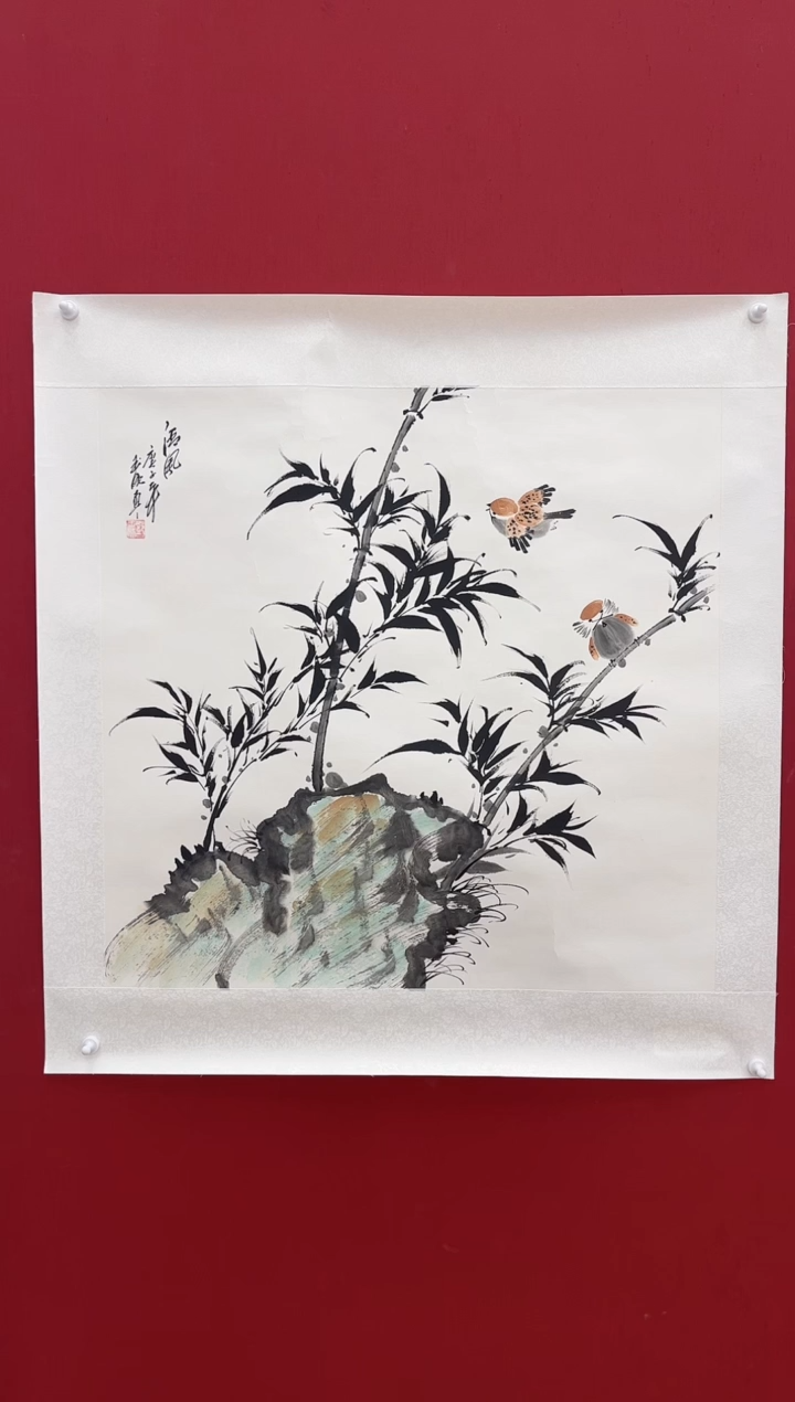 国画邓玉成老师画作