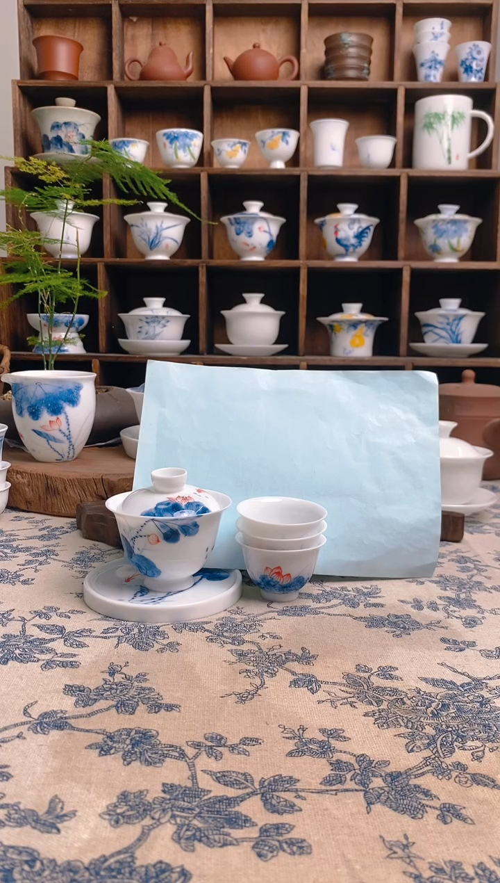 【闪购商品】盖碗/杯群芳斋闪购链接（以闪拍图片为准）