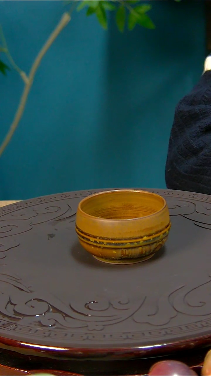 【闪购商品】杯原产地钧尚源钧瓷金玉主人杯