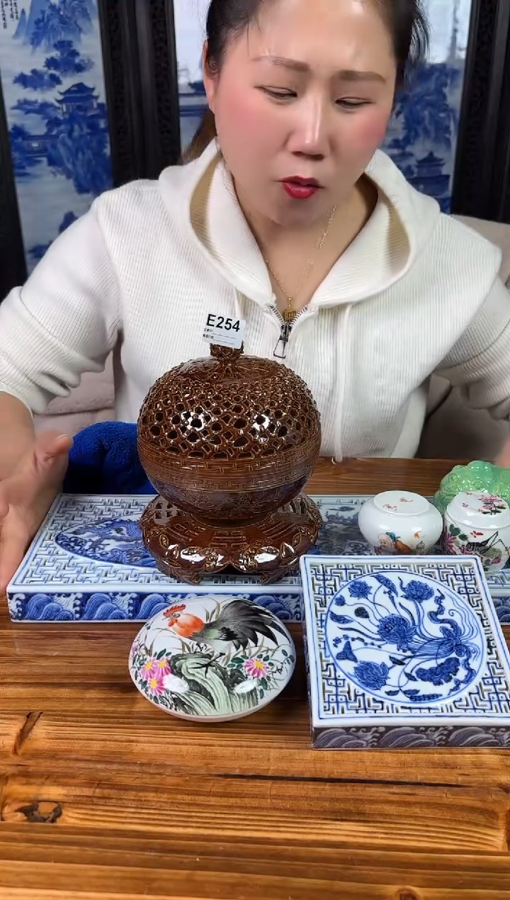 【闪购商品】摆件景德镇陶瓷仿古摆件E254