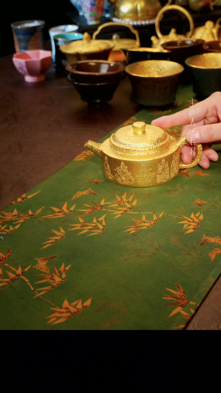 茶杯紫砂【宜景窑系列】金壶
