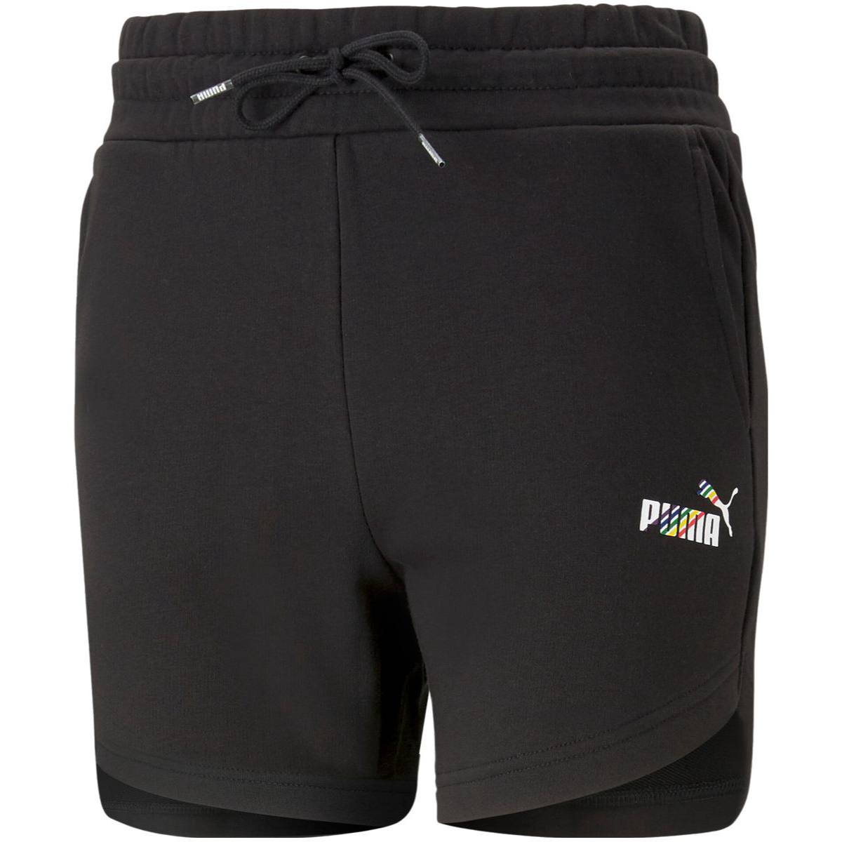 PUMA/彪马正品新款女子时尚运动健身透气耐磨短裤 676683-01