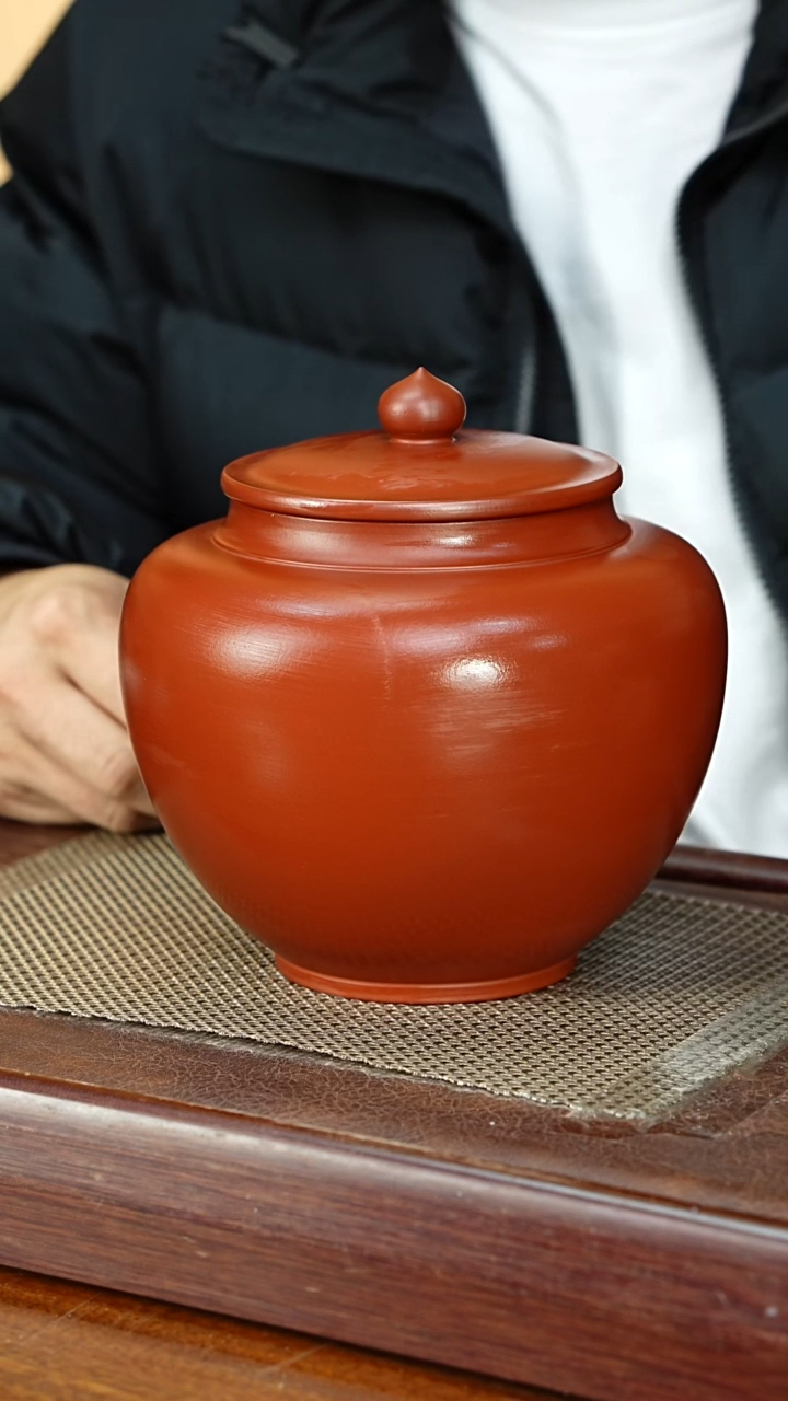 宜兴原矿紫砂茶叶罐