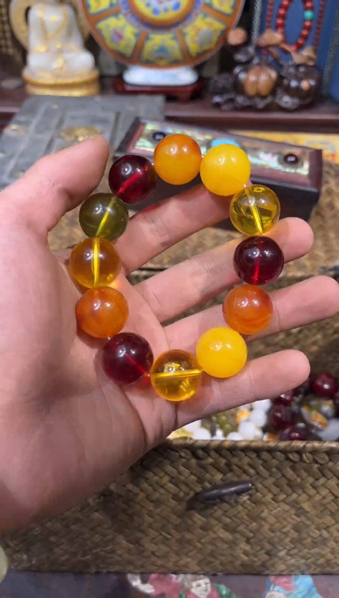 【闪购商品】蜜蜡手串未镶嵌85庞庞庞庞庞庞庞庞