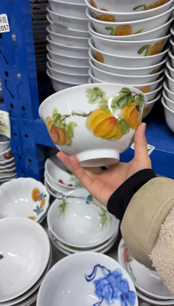 景德镇高温陶瓷食品级手绘釉中彩-正德碗