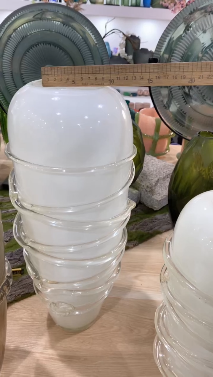 【闪购商品】琉璃慕忆家花瓶大号