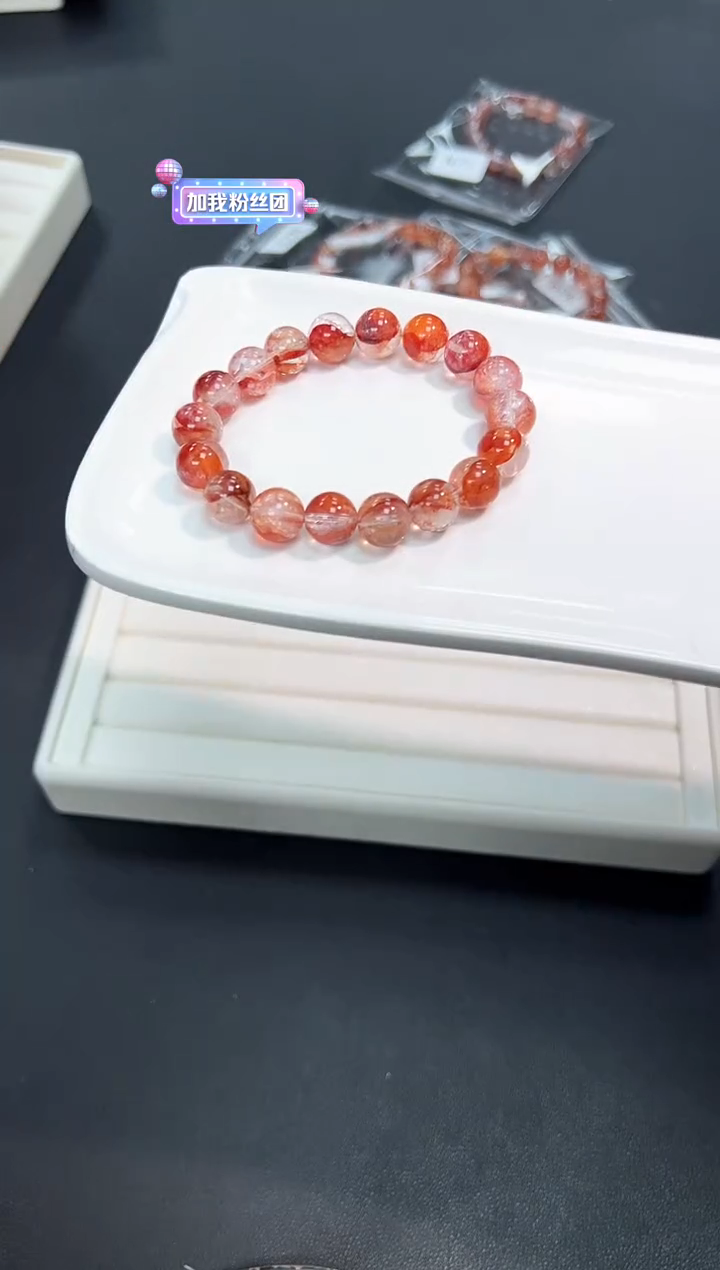 【闪购商品】水晶手串未镶嵌73N多样性发其一/1条11mm默认微瑕