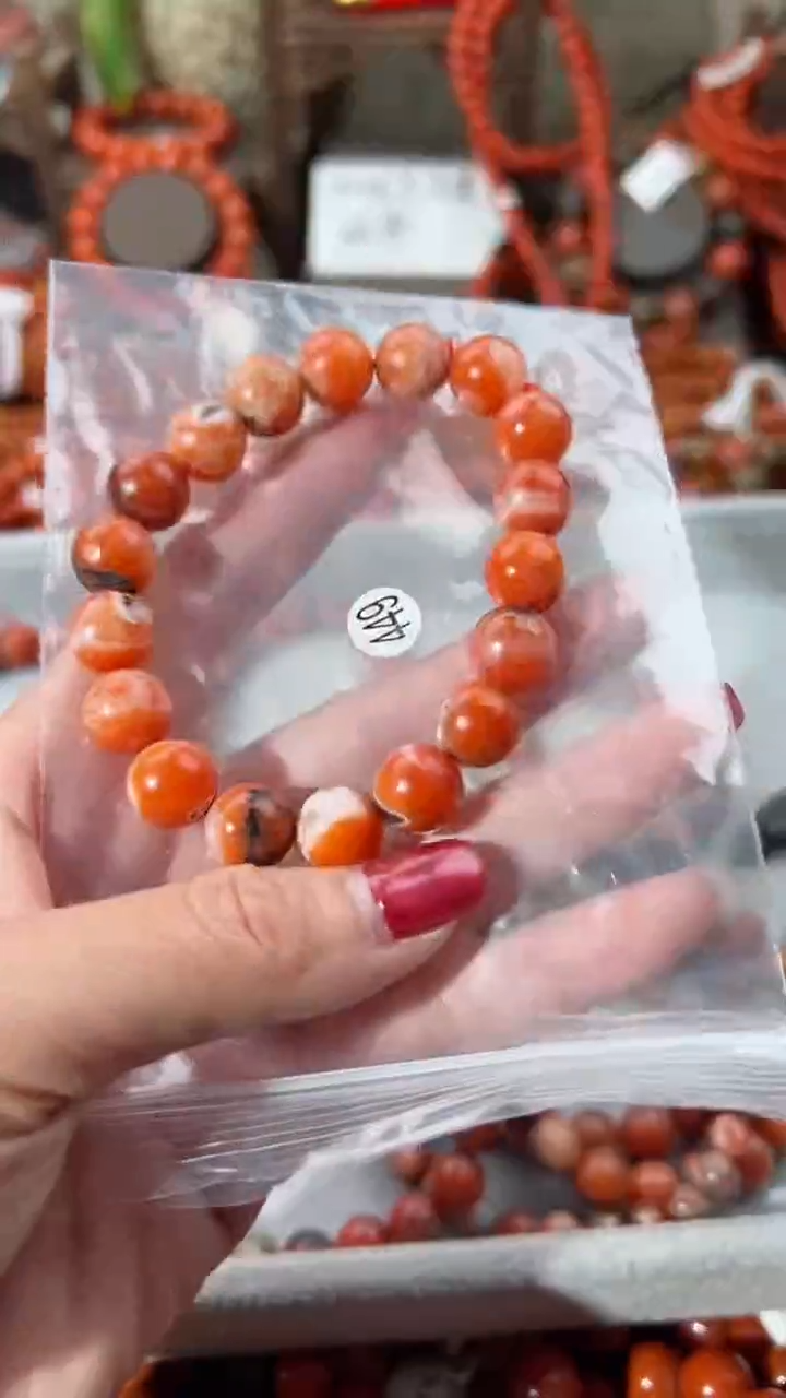 【闪购商品】南红玛瑙手串未镶嵌11