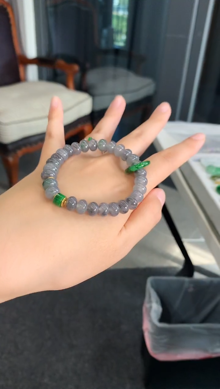 【闪购商品】翡翠手串未镶嵌手饰