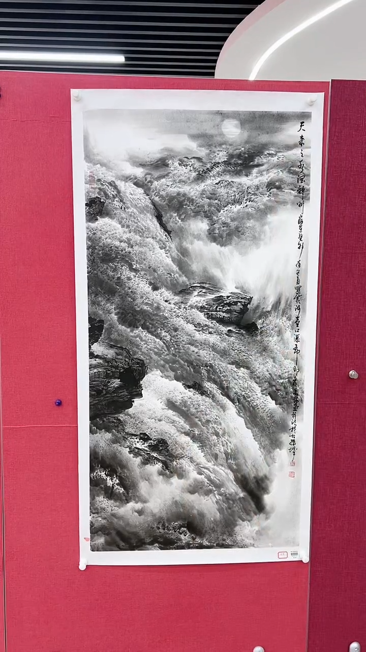 【闪购商品】绘画李长胜绘画8平尺黄河邮集作品