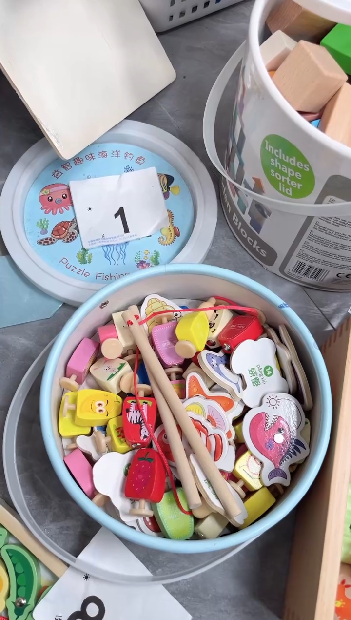 木桶装钓鱼1....