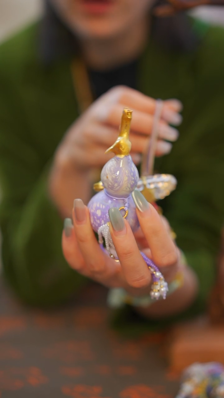 174非遗漆手艺工天然葫芦文玩福禄