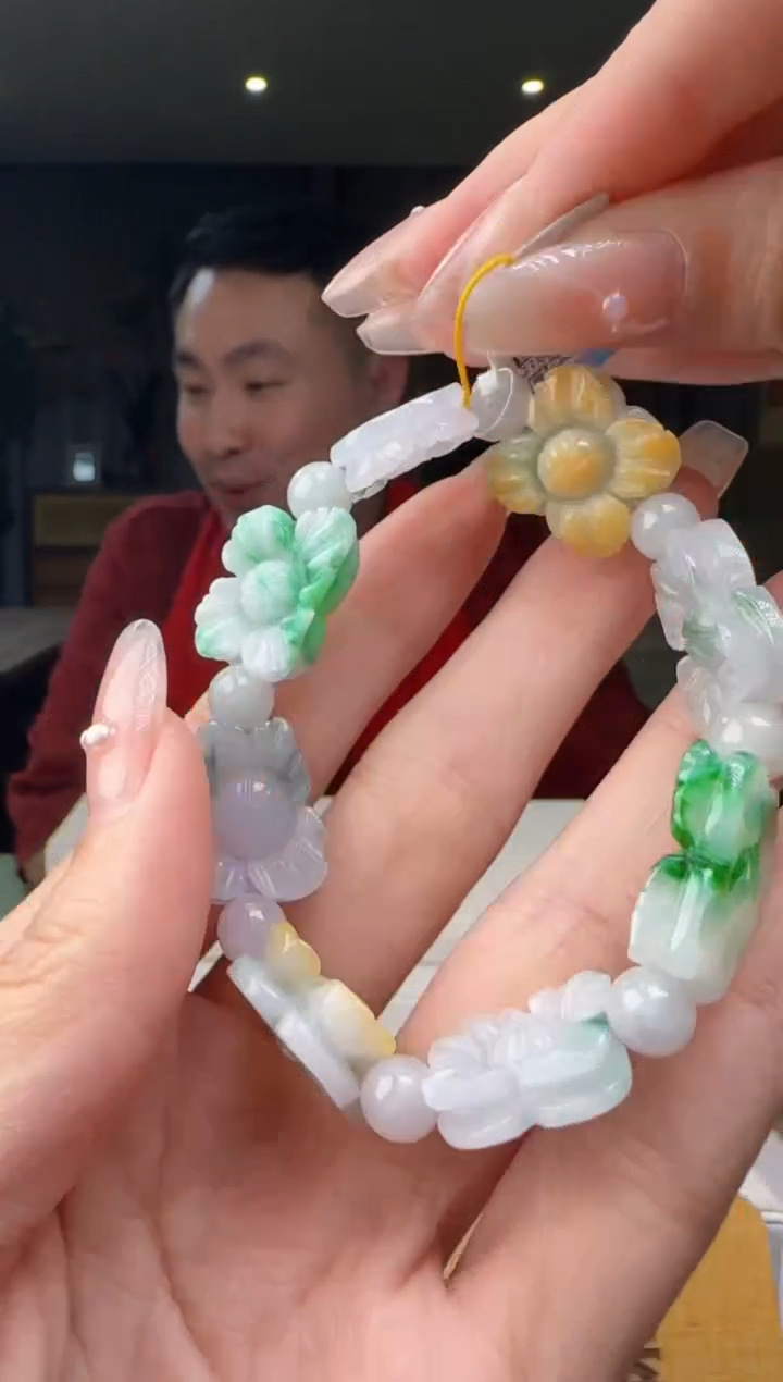 【闪购商品】翡翠手串未镶嵌多样性发一MM@@960Q3J11435
