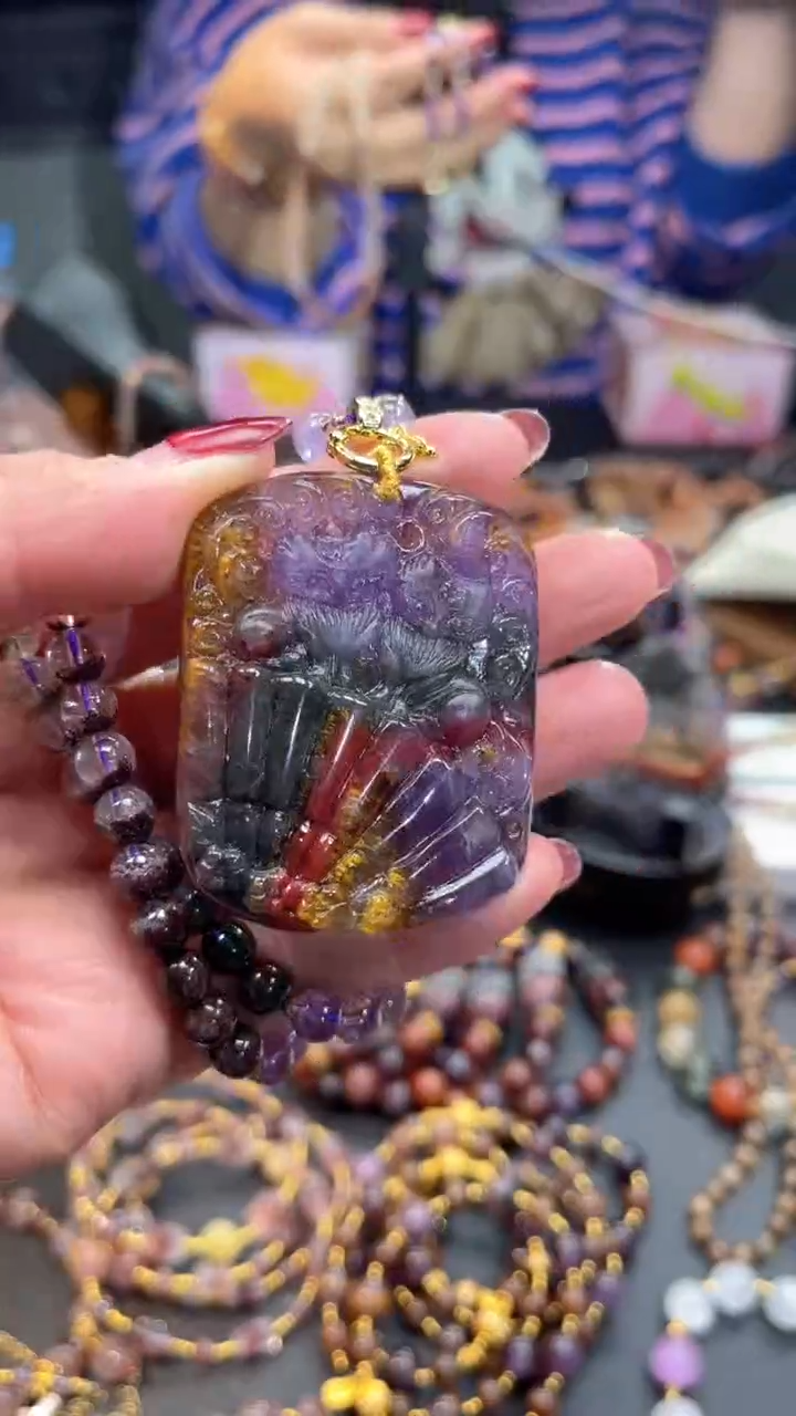 【闪购商品】水晶颈饰未镶嵌【百晶灵儿】天然定制款