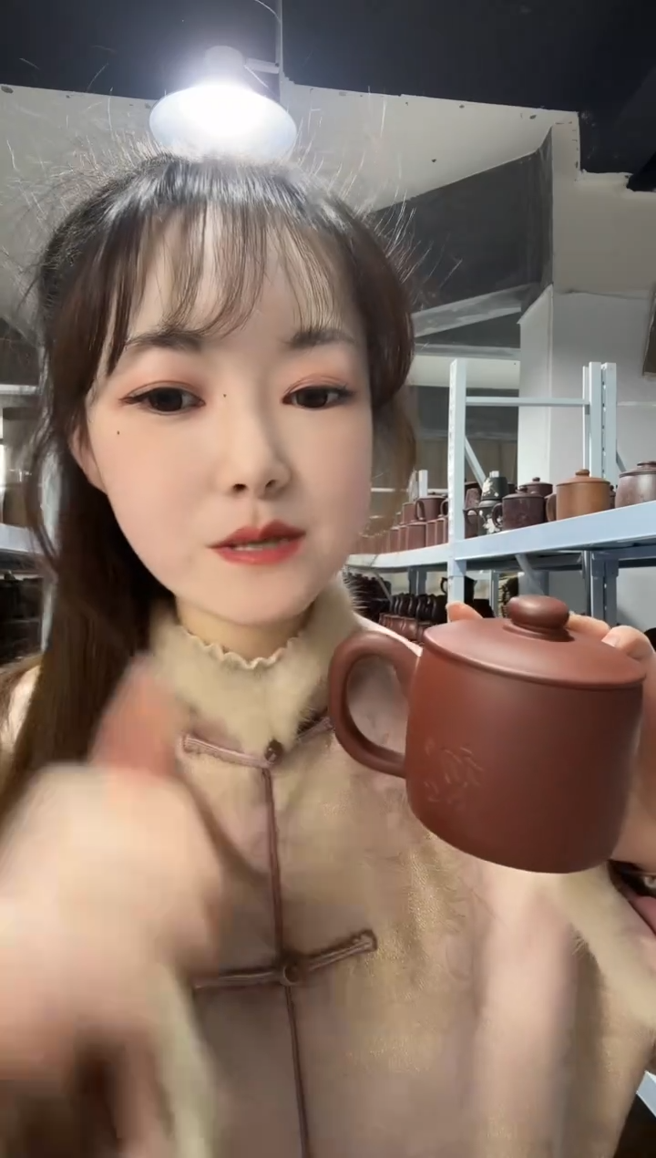 【闪购商品】紫砂盖杯紫砂盖杯紫泥