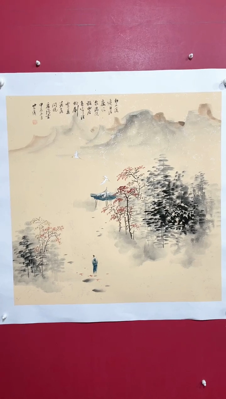 【闪购商品】绘画30林紫仪绘画作品68*68