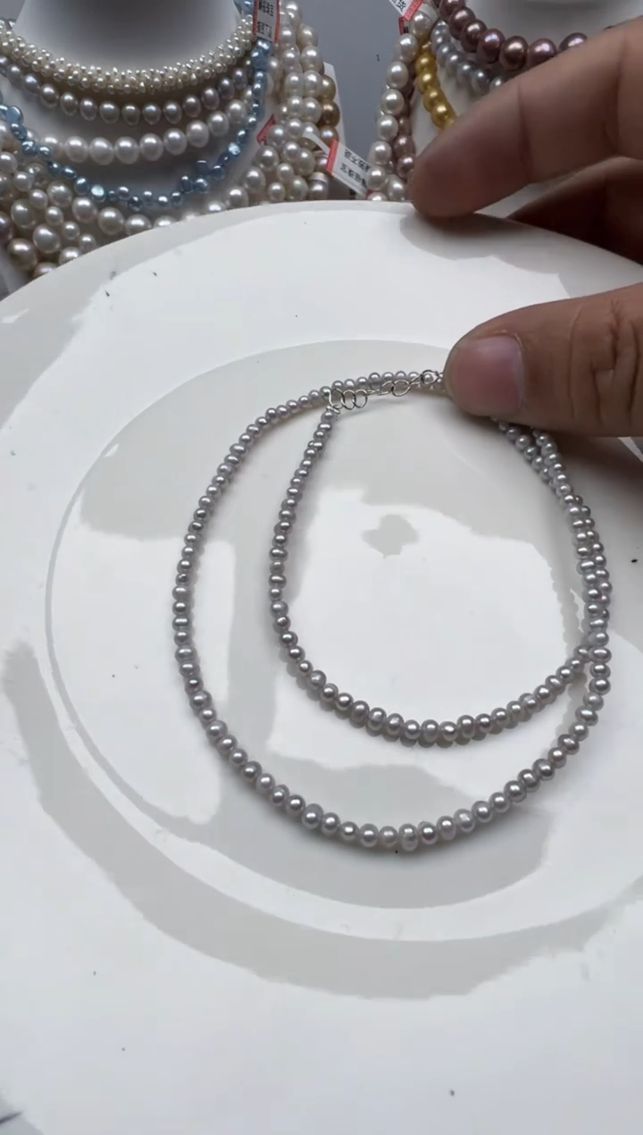 【闪购商品】淡水珍珠颈饰未镶嵌1