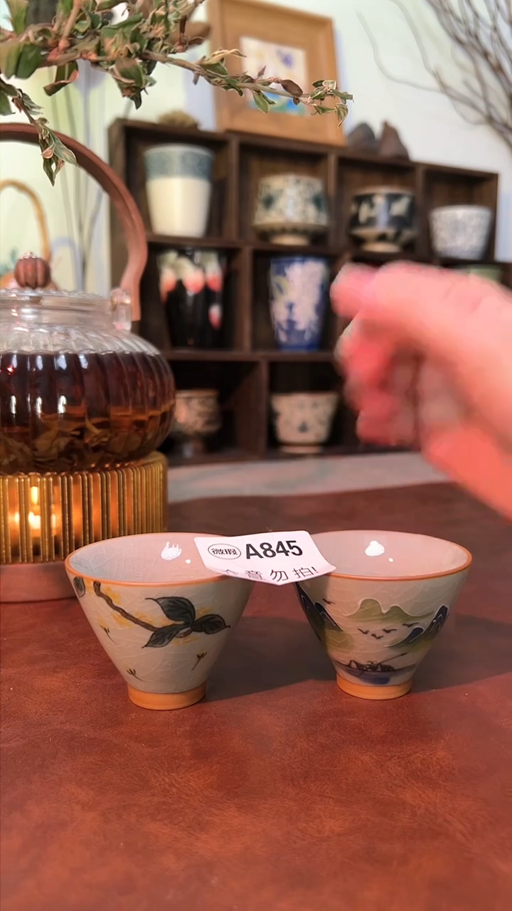 【闪购商品】微瑕景德镇手工手绘845