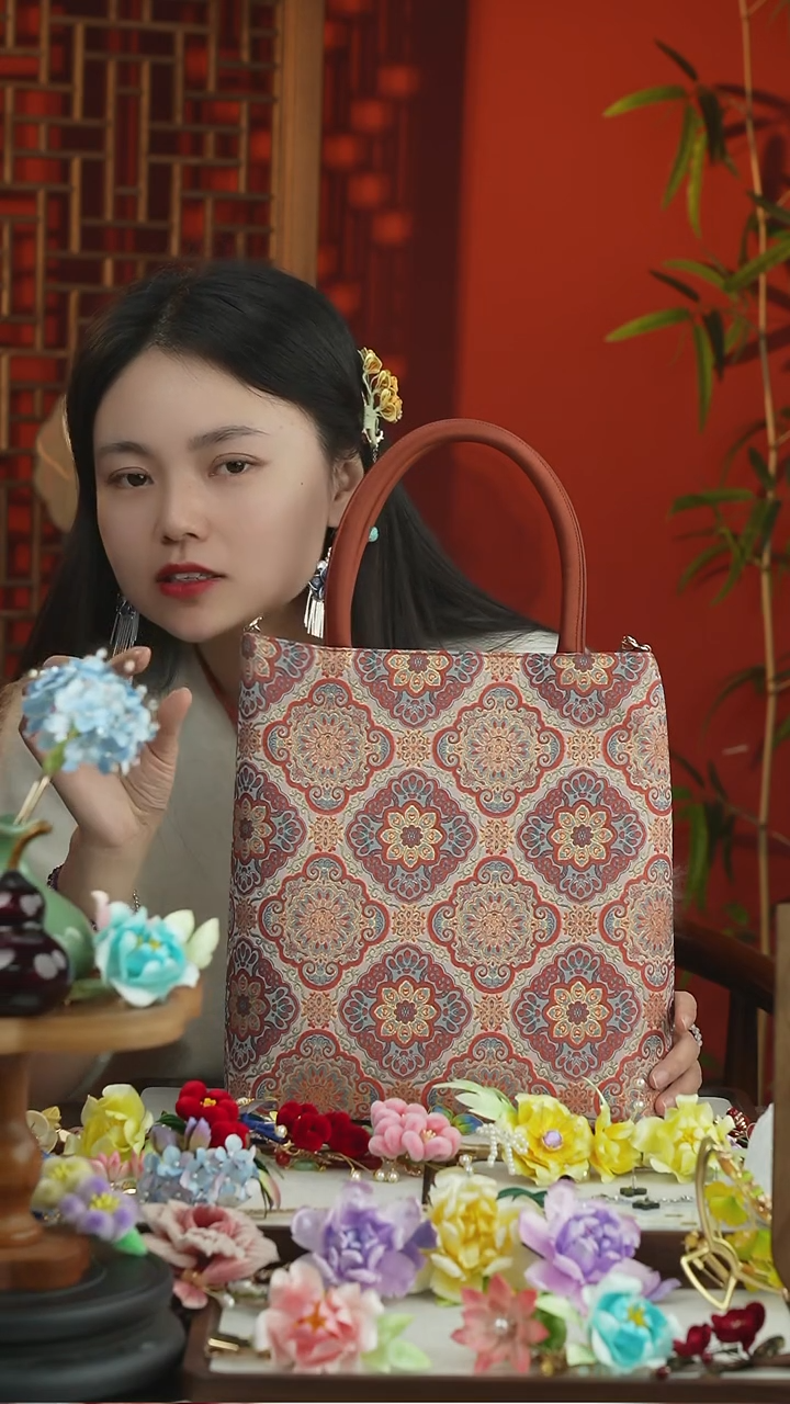 刺绣闪购纯手工非遗国风饰品