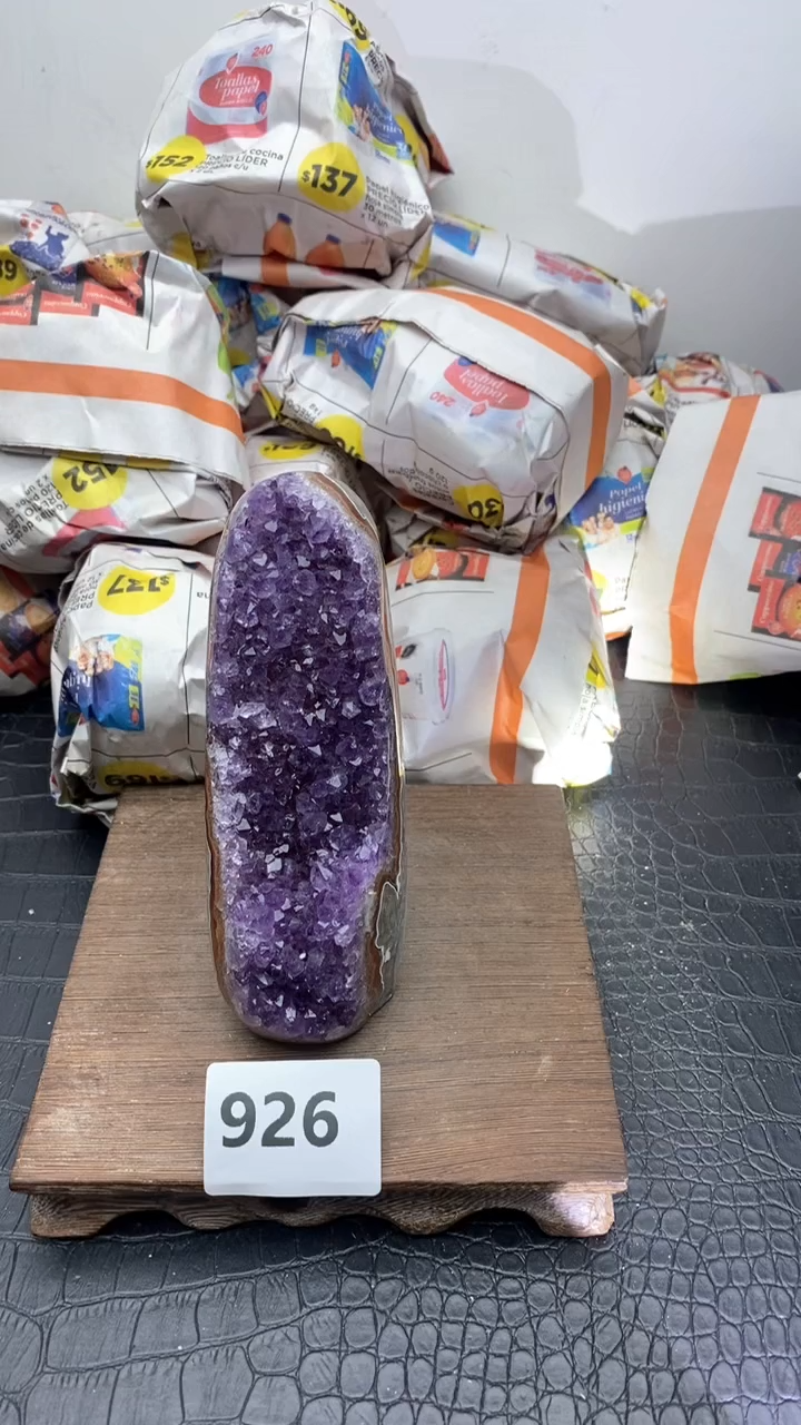 【闪购商品】紫晶1未镶嵌926号摆件
