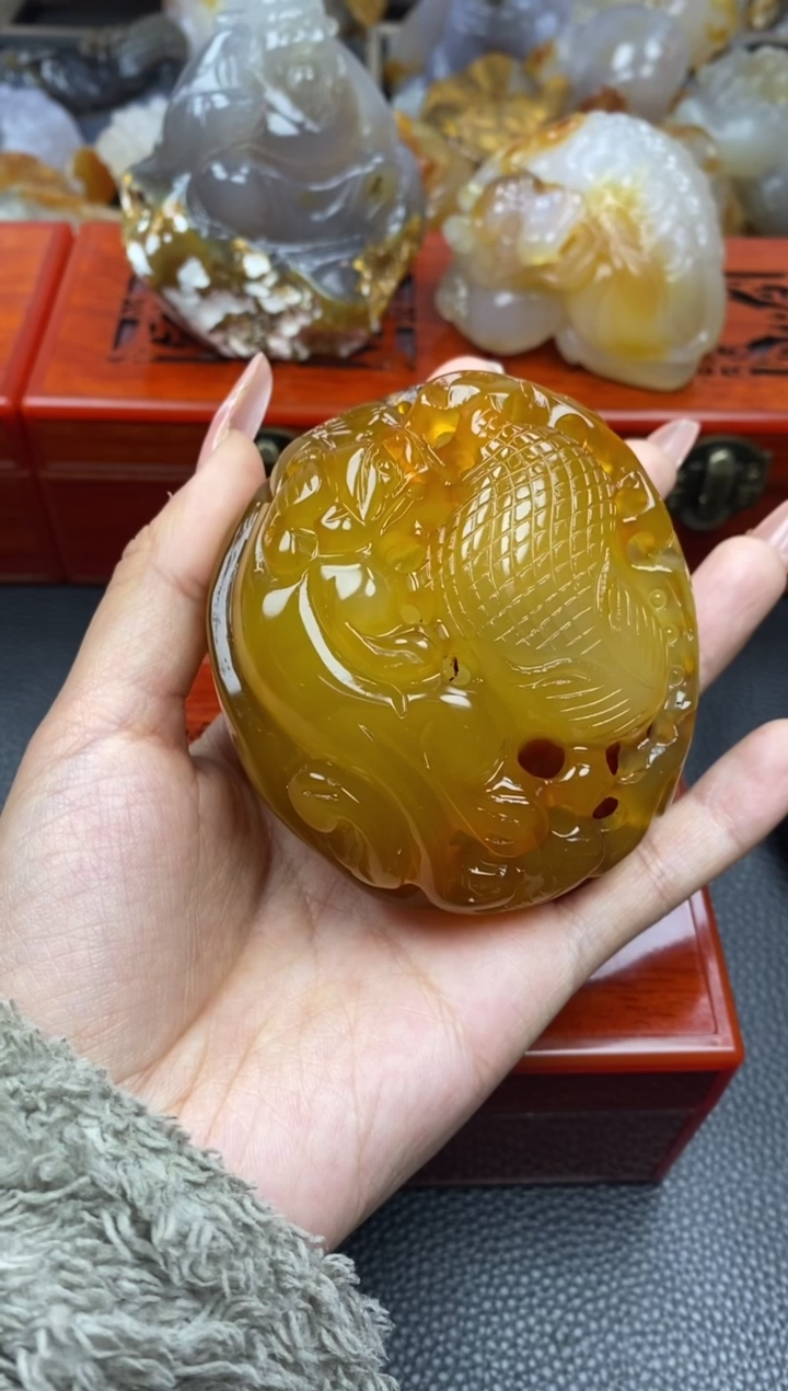 【闪购商品】玛瑙/玉髓手把未镶嵌00