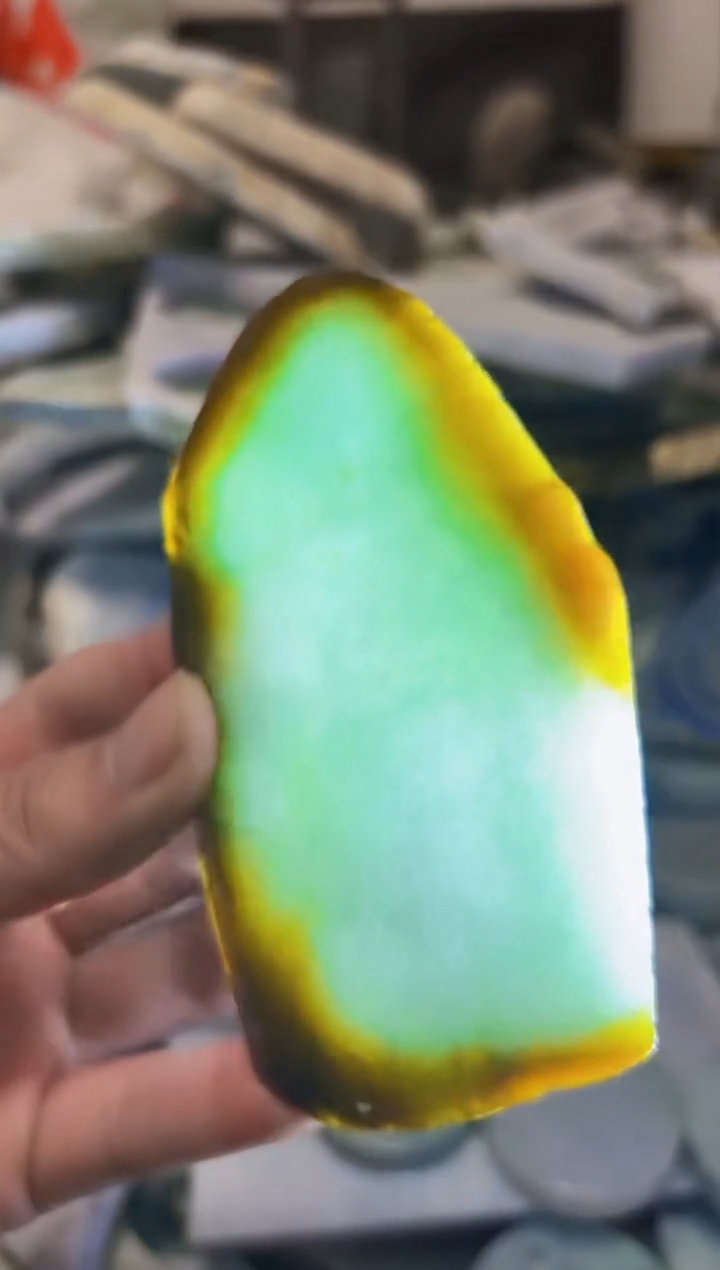 【闪购商品】翡翠颈饰未镶嵌A货白文1315