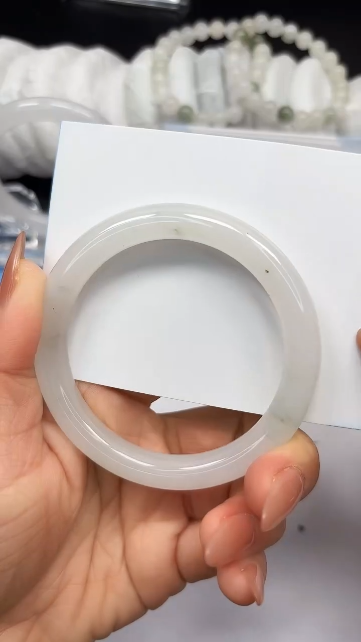 未镶嵌手镯石英质玉A41-57/58/59