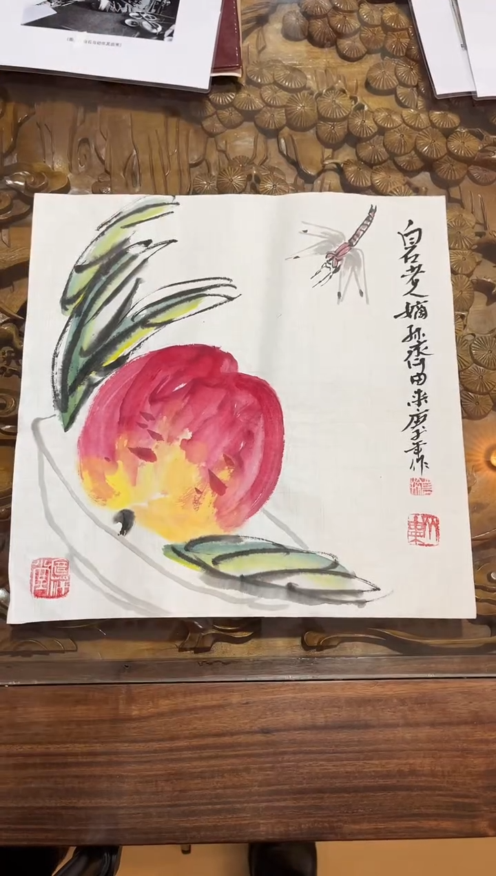 【闪购商品】绘画齐由来-1平尺-国画-草虫花鸟