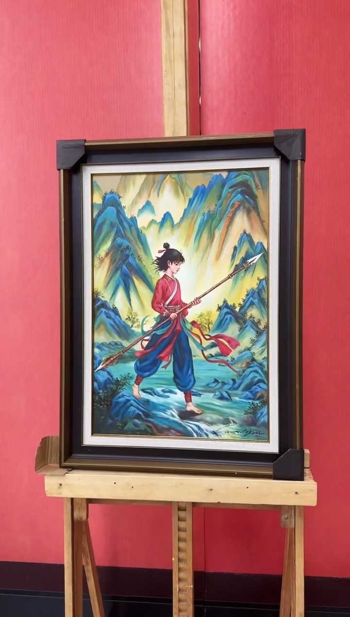 油画19曹雪岩   签约油画   40*60