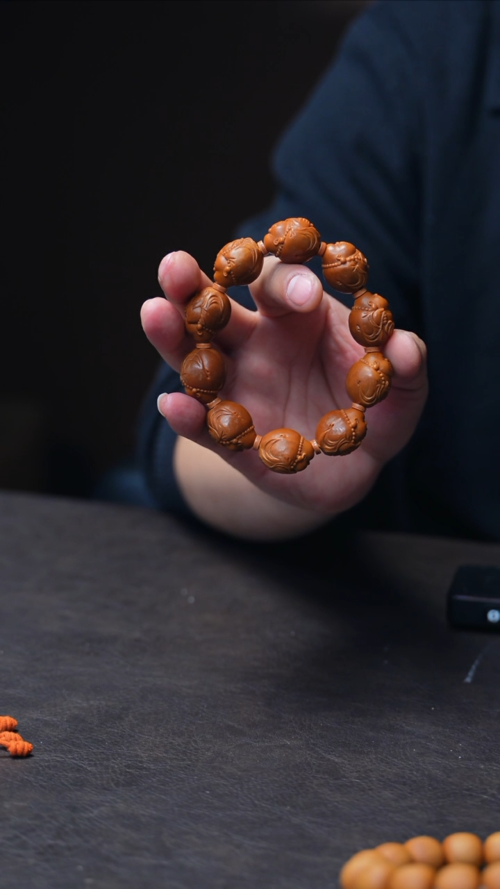 【闪购商品】橄榄核手串/手链1.9铁核十小沙弥