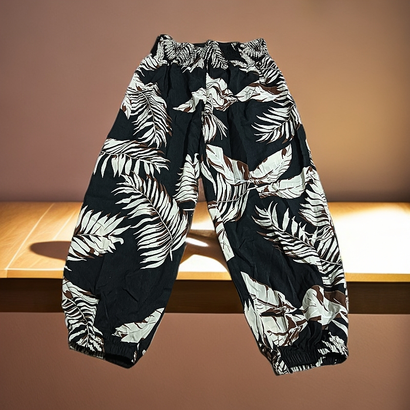 717黑叶外贸尾货没吊牌裤子