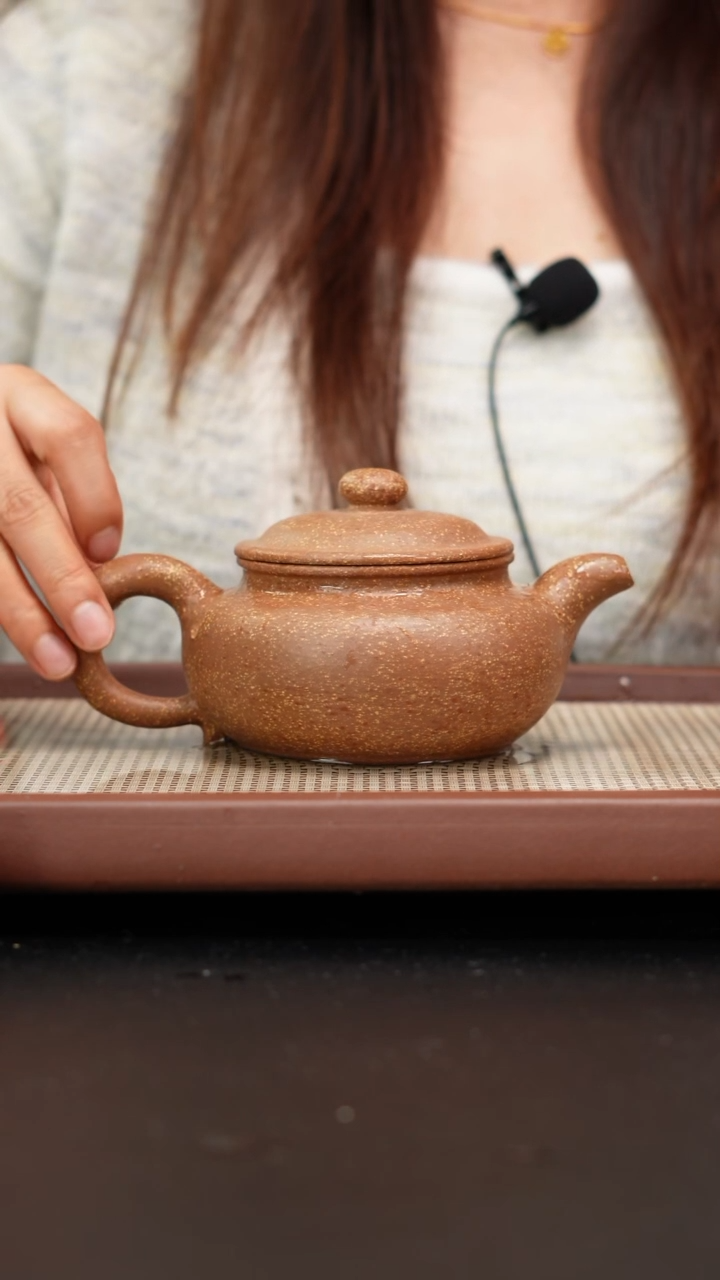 【闪购商品】紫砂茶壶尾单全手工朱段仿古320