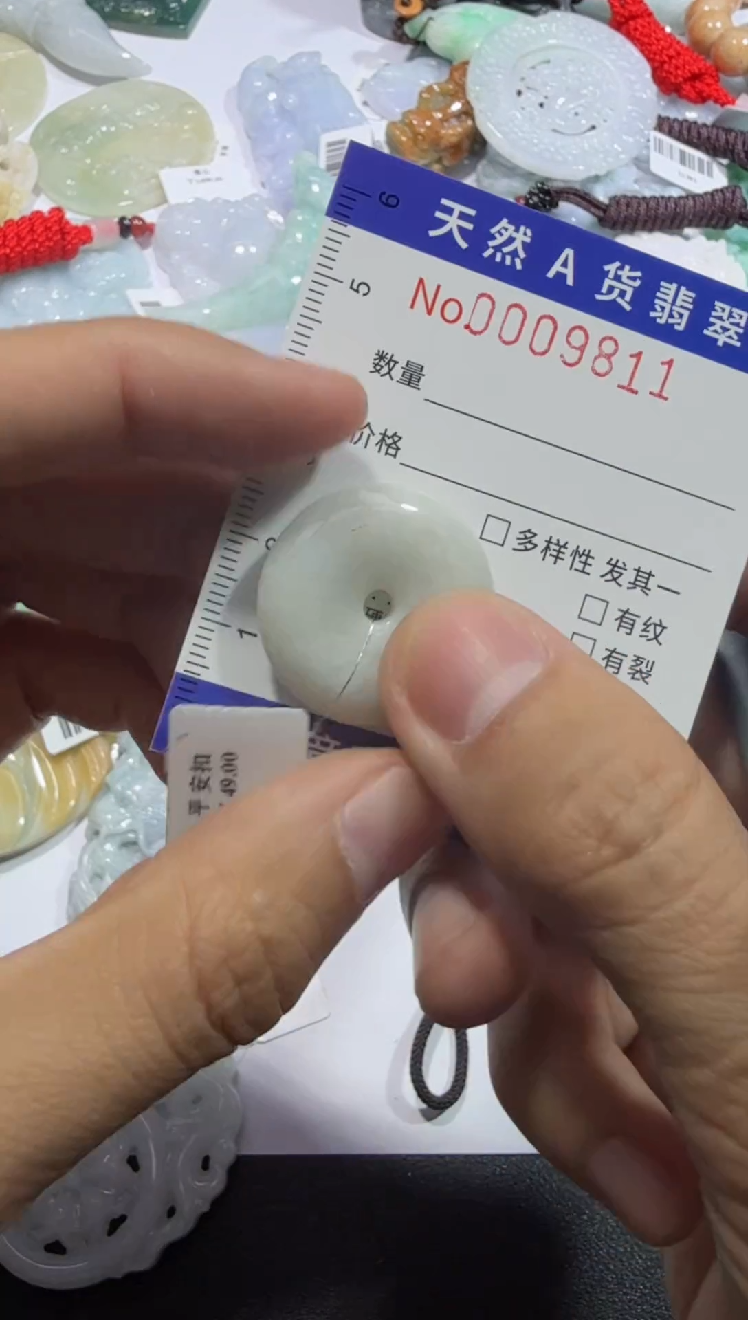 【闪购商品】翡翠颈饰未镶嵌00009811