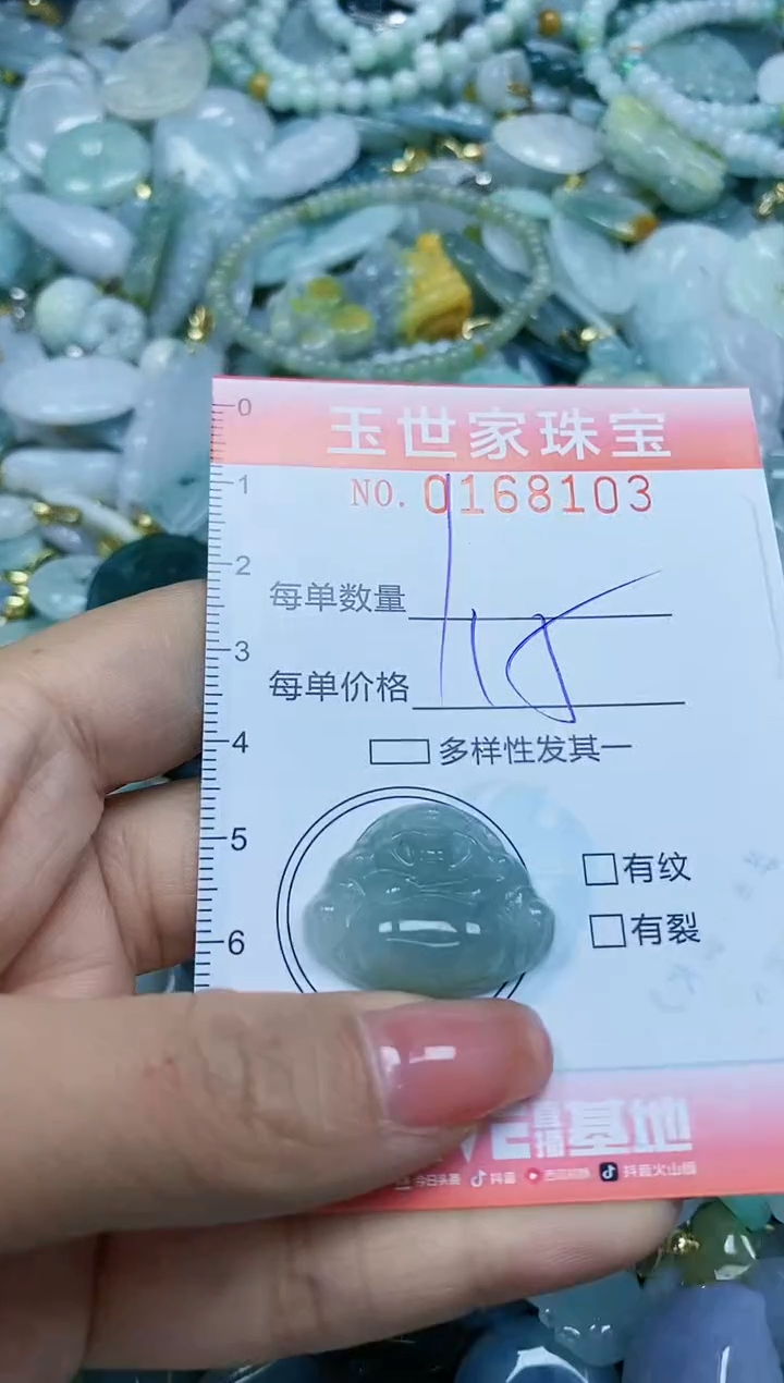 【闪购商品】翡翠颈饰未镶嵌闪购0168103