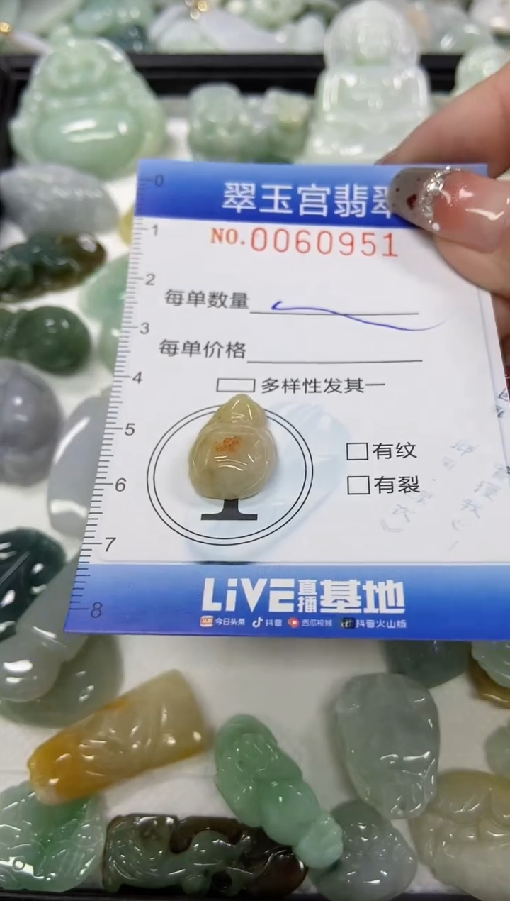 【闪购商品】翡翠颈饰未镶嵌闪购商品0060951