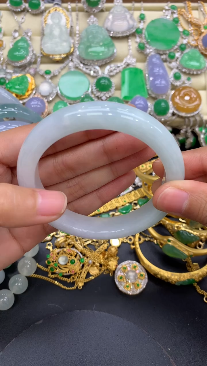 【闪购商品】翡翠手镯未镶嵌219-中国好珍宝