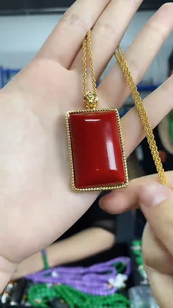 未镶嵌吊坠玛瑙/玉髓闪购链接 多样性发其一颜色微差