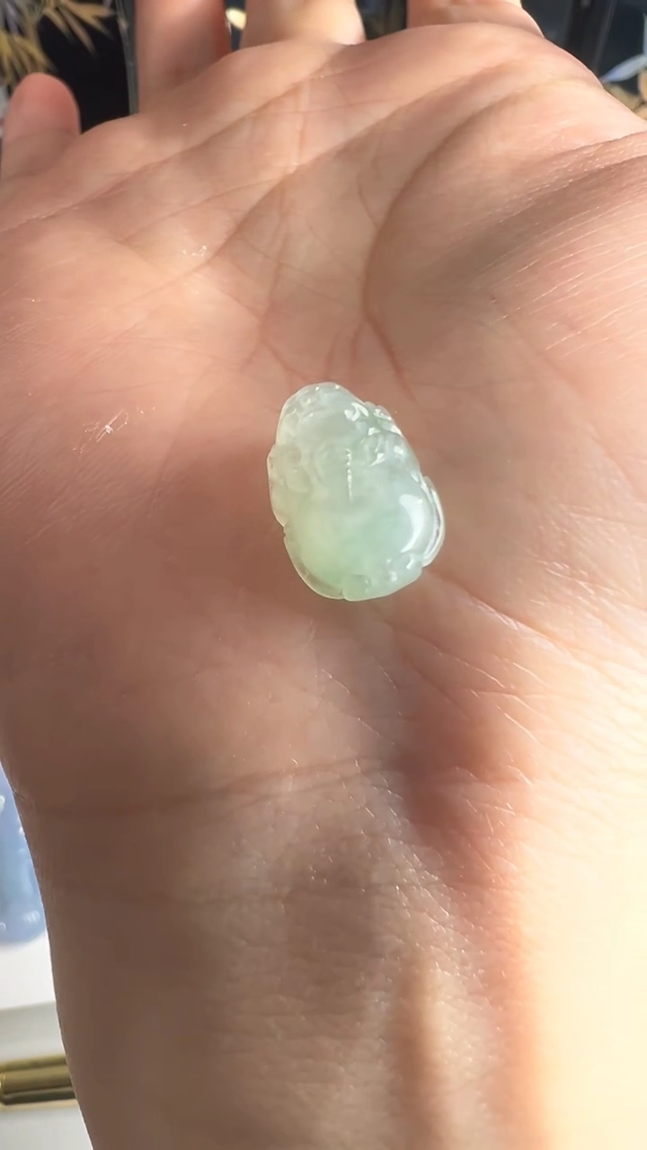 翡翠未镶嵌颈饰JJD0330139