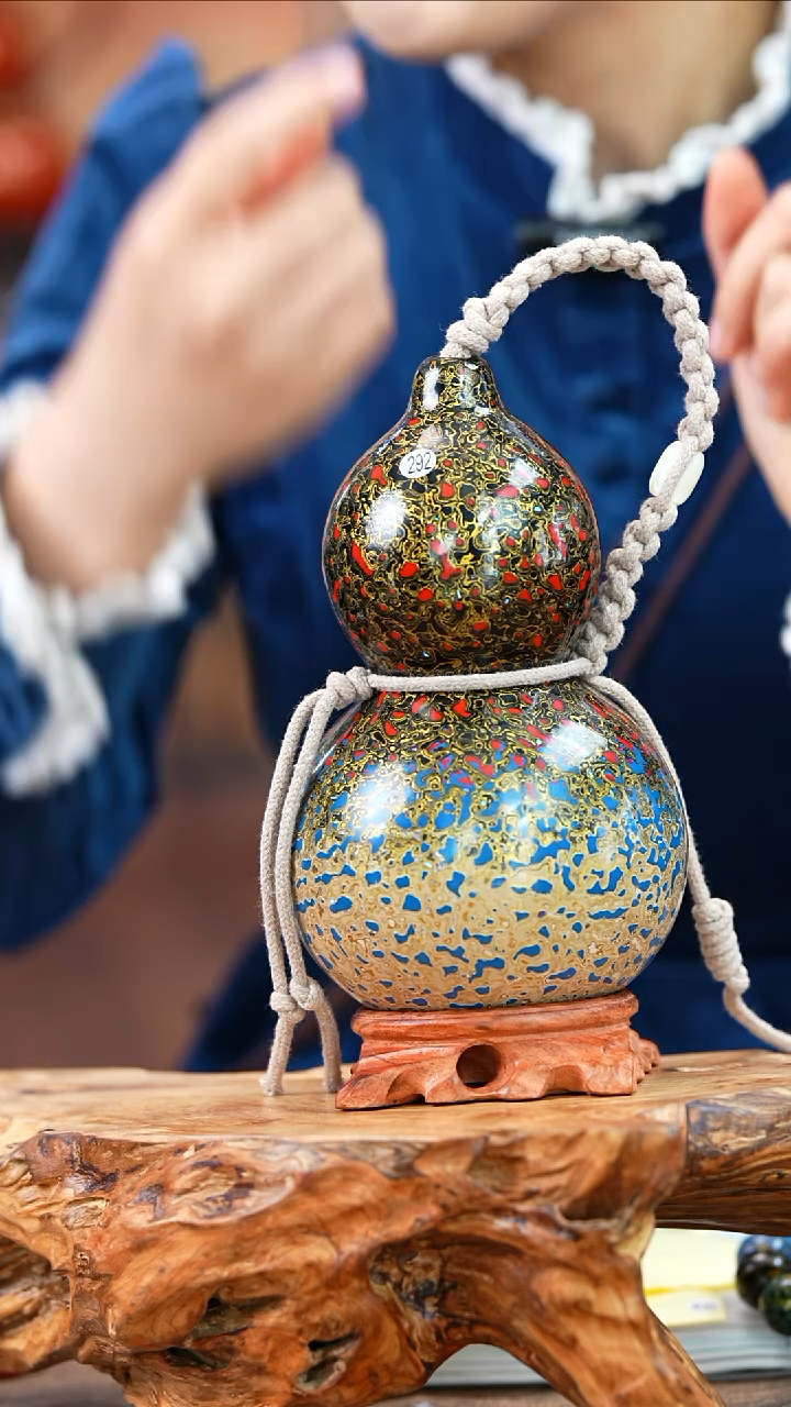 【闪购商品】292—光岳葫天然大漆酒葫芦不含漆珠