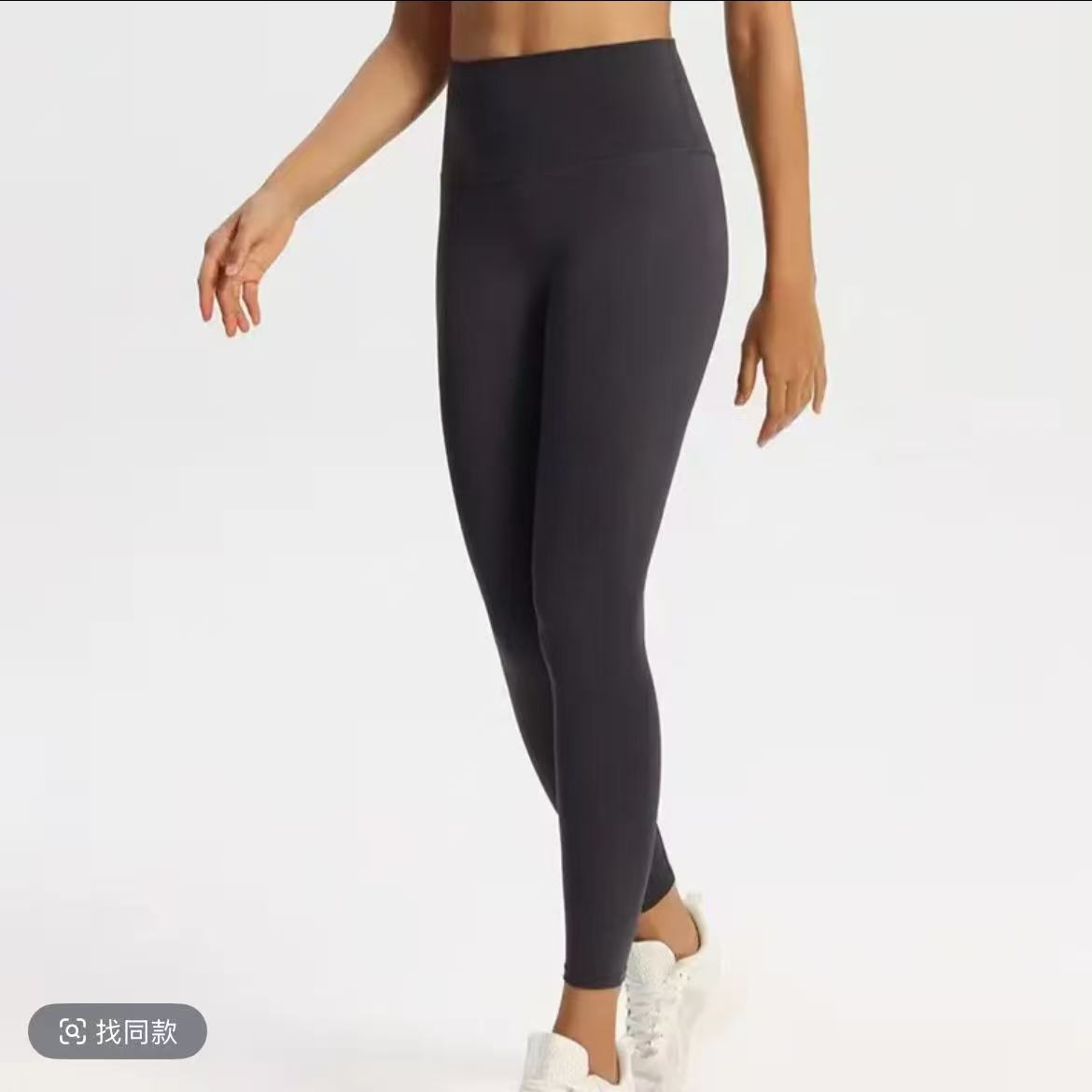 全新款LL瑜伽裤子三分裤显瘦运紧身弹力透气裸感修身蜜桃臀