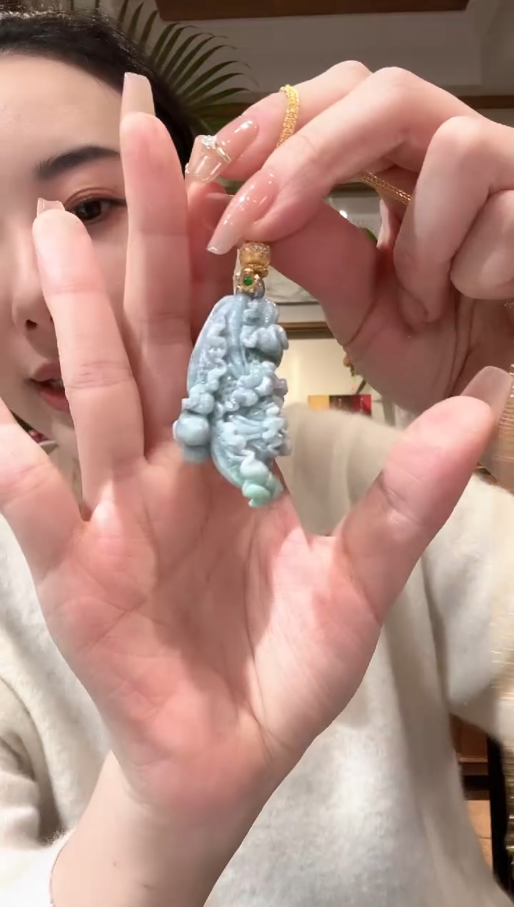 【闪购商品】翡翠颈饰未镶嵌国风