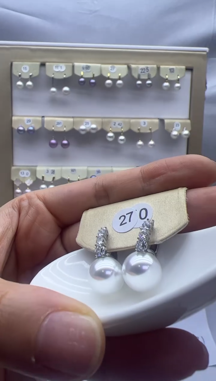 【闪购商品】淡水珍珠耳饰未镶嵌270