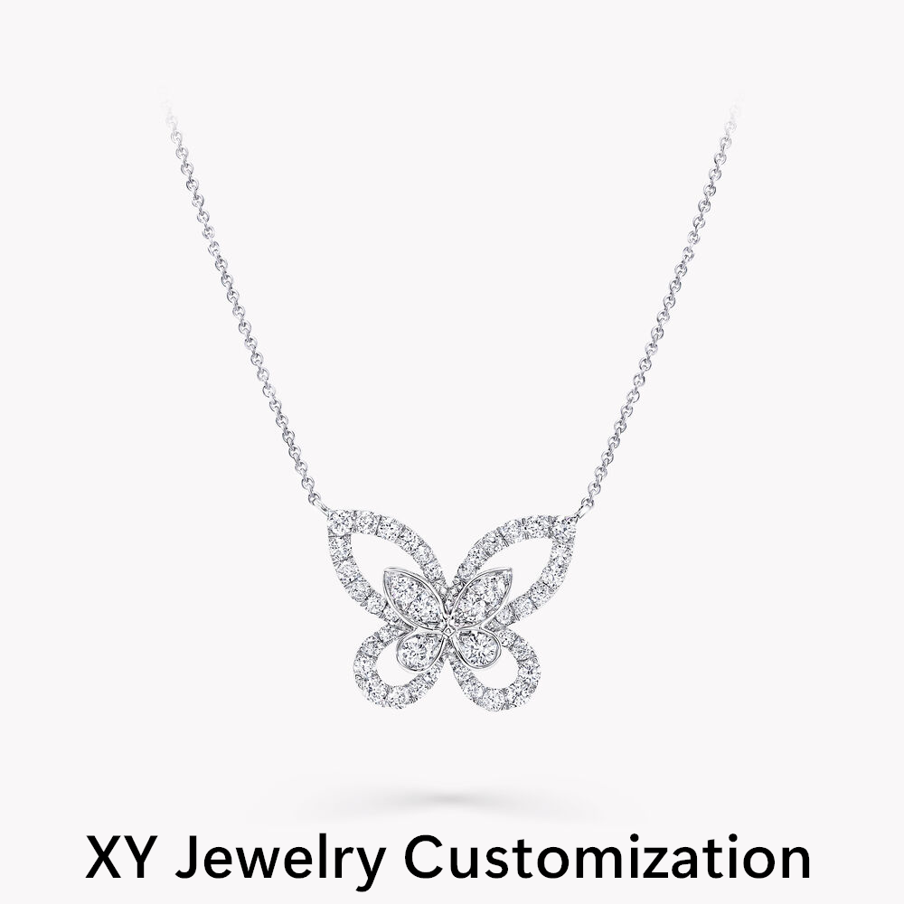 合金项链 合金项链 轻奢百搭蝴蝶项链