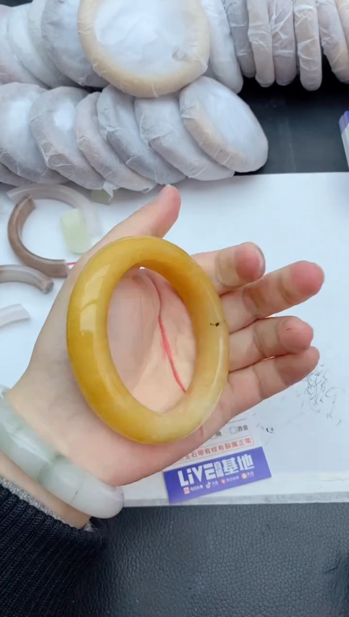 【闪购商品】石英质玉未镶嵌手镯152+58/59