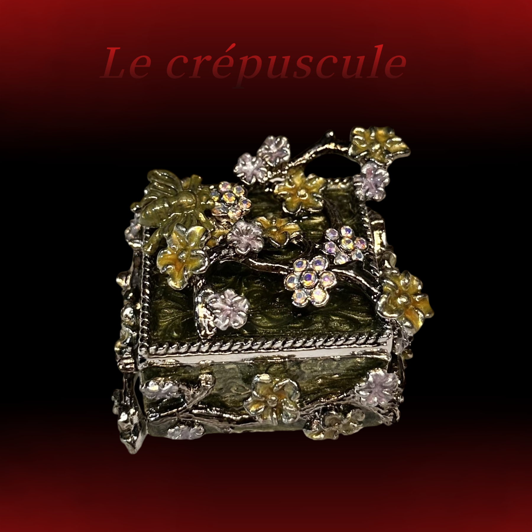 Le crépuscule珐琅彩首饰盒H980