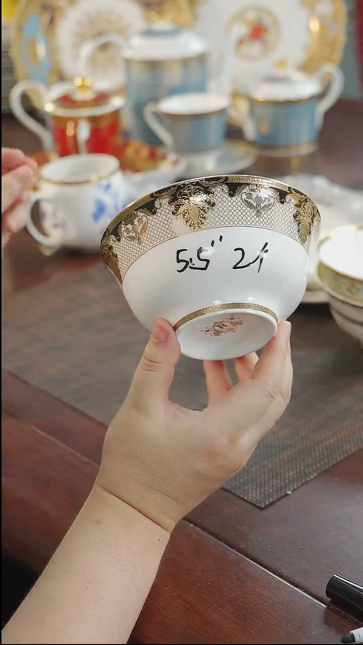 瓷片5.5英寸面碗2个 福利价