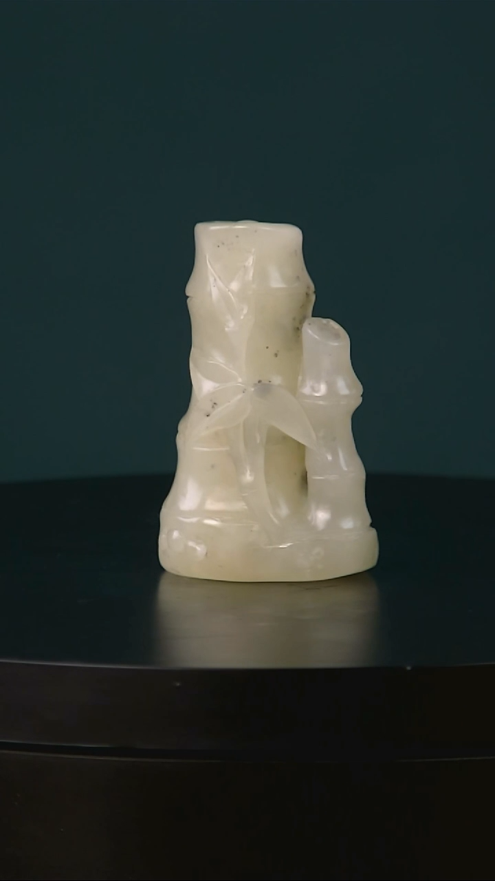 寿山石高山晶竹节随形章2.8*3.1*4.9