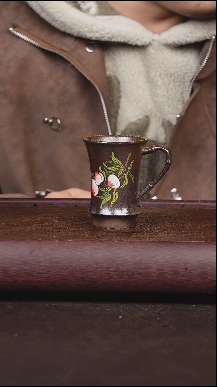 茶壶紫砂柴烧 杯